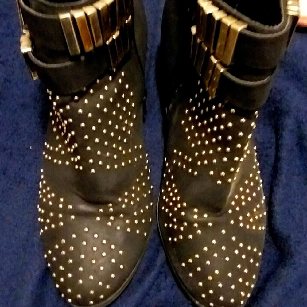 Forever 21 studded boots